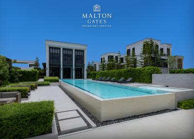 MALTON GATES กรุงเทพกรีฑา โครงการบ้านเดี่ยวระดับ Luxury