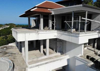 Structurally 95% completed!! Luxury sunset view villa for sale in  Plai Laem - 920121018-201