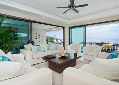 6 Bedrooms SEA-VIEW Villa for Sale Chaweng, Samui