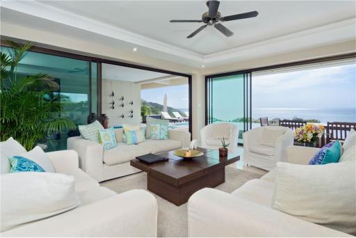 6 Bedrooms SEA-VIEW Villa for Sale Chaweng, Samui