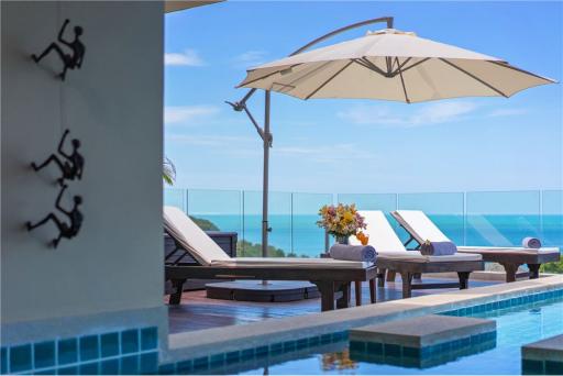 6 Bedrooms SEA-VIEW Villa for Sale Chaweng, Samui