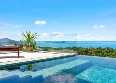 Seaview 4 Bedroom Pool Villa, Chaweng Noi, Samui