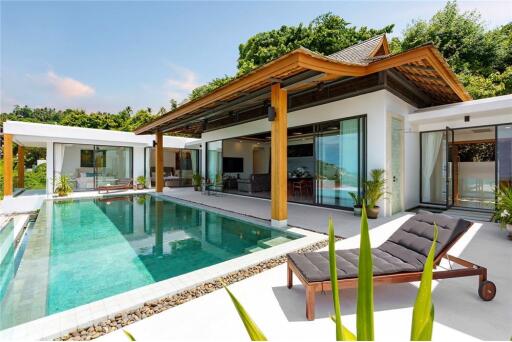 Seaview 4 Bedroom Pool Villa, Chaweng Noi, Samui