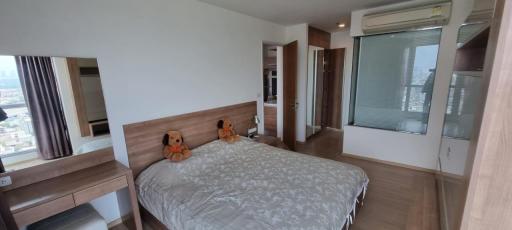 2 Bedrooms 2 Bathrooms Size 65sqm. Rhythm Sukhumvit 50 for Rent 33000 THB