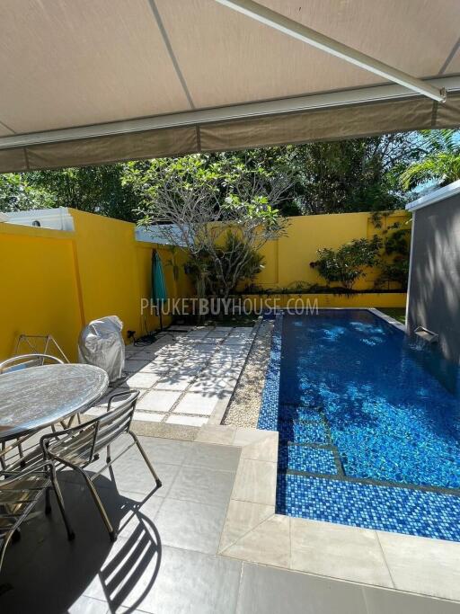 CHE1555: Three Bedroom Pool Villa in Cherng Talay