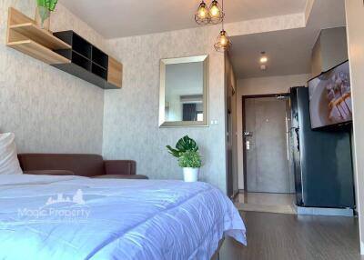 Studio condominium for rent in Ideo Sukhumvit 93, Bang Chak, Phra Khanong, Bangkok.