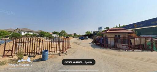 ขายที่ดิน 38 ไร่ ถนนรังสิต - นครนายก คลอง 2, ต.ประชาธิปัตย์ อ.ธัญบุรี ปทุมธานี