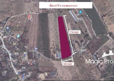 15 Rai Land For Sale in Thung Klom-Tan Man 29 Road, Muang Pattaya, Chon Buri