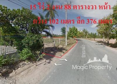 15 Rai Land For Sale in Thung Klom-Tan Man 29 Road, Muang Pattaya