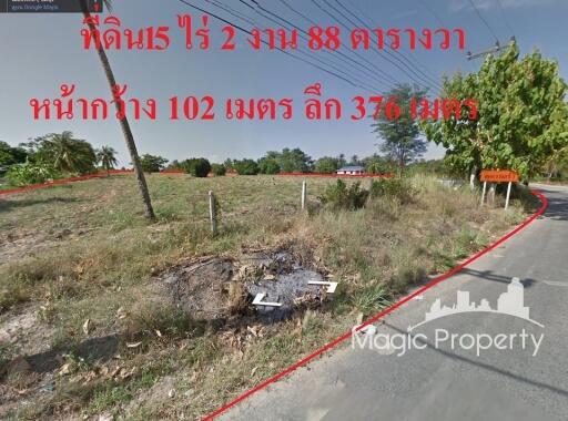 ขายที่ดิน 15 ไร่ ใน ถนนทุ่งกลม-ตาลหมัน 29 ตำบลเมืองพัทยา จังหวัดชลบุรี