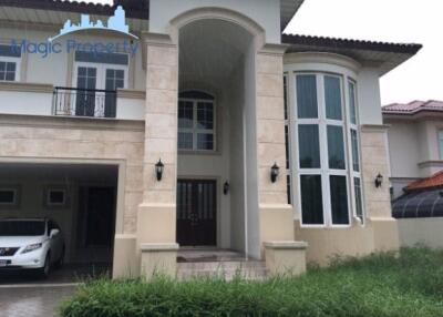 4 Bedrooms Single House For Sale in Grand Crystal Village, Nuan chan, Beung kum, Bangkok