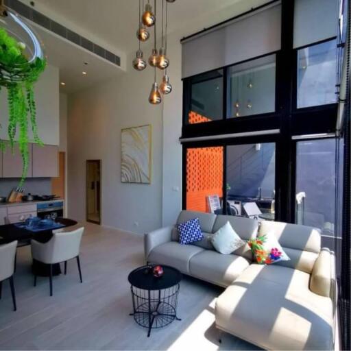 2 Bedrooms 1 Bathroom Size 75sqm. The Lofts Silom for Rent 55,000 THB