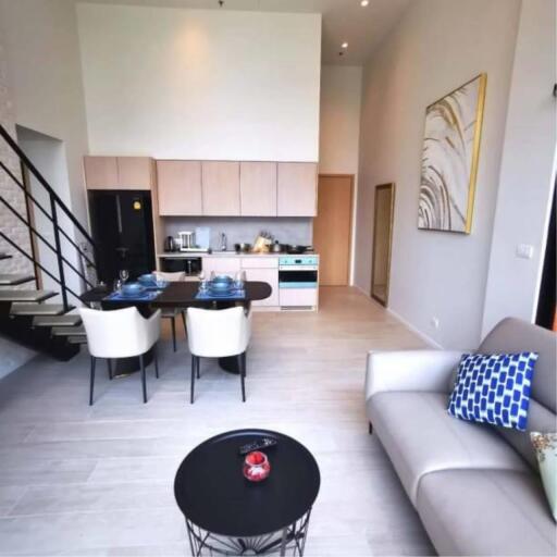 2 Bedrooms 1 Bathroom Size 75sqm. The Lofts Silom for Rent 55,000 THB