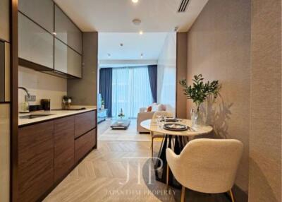 1 Bedroom 1 Bathroom Size 58sqm Estelle Phrom Phong for Rent 75,000THB