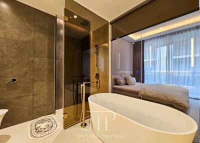 1 Bedroom 1 Bathroom Size 58sqm Estelle Phrom Phong for Rent 75,000THB