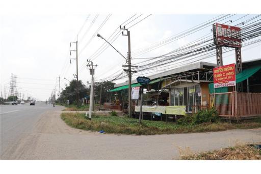 ขายที่ดินพร้อมสิ่งปลูกสร้าง ติดถนนสุวินทวงศ์