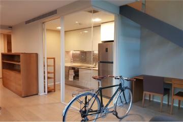 For sale duplex 2 bedrooms on high floor@The Room Sukhumvit 21.