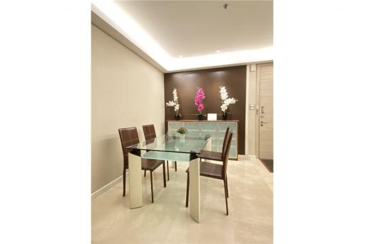 For rent spacious 2 bedrooms at Silom Grand Terrace. Just a short walk to BTS