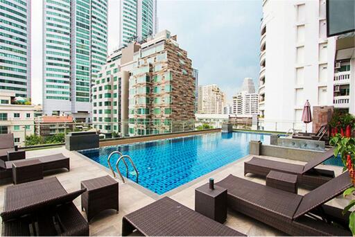 Pets friendly apartment BTS Asoke 2bed near MRT - 920071001-9796