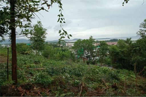 PHUKET TOWN LAND  SEAVIEW FOR SALE - 920081001-1146