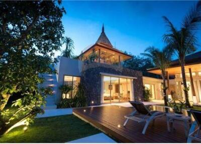 The Luxury Private Pool Villa 4-5bedrooms