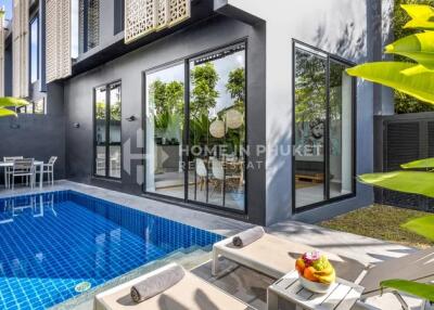 2-Bed Duplex with Pool near Beach