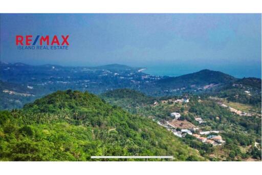 Panoramic Seaview land for sale 1,600 SQ.M