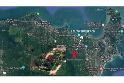 Panoramic Seaview land for sale 1,600 SQ.M - 920121030-151