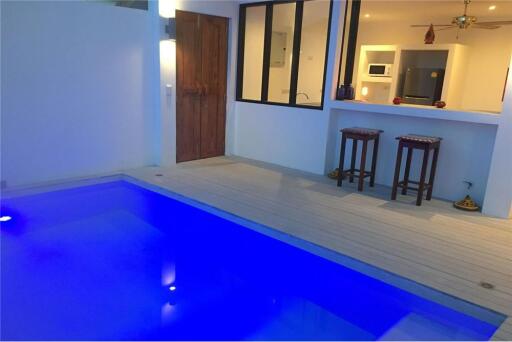 SEA-VIEW VILLA WITH PRIVATE POOL AND ROOFTOP LAMAI - 920121001-1533