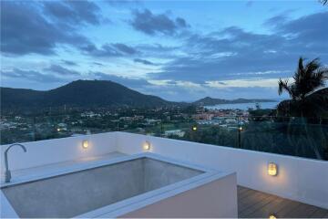 SEA-VIEW VILLA WITH PRIVATE POOL AND ROOFTOP LAMAI - 920121001-1533