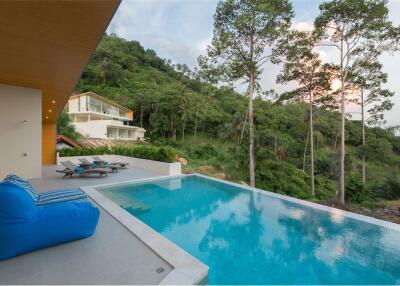 Luxury 3-bedroom sea view villa for rent in Lamai, Koh Samui - 920121001-1506