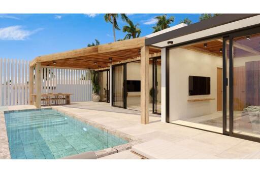 LAST PLOT available: amazing off-plan Sea View pool villas for Sale in Chaweng Noi, Koh Samui