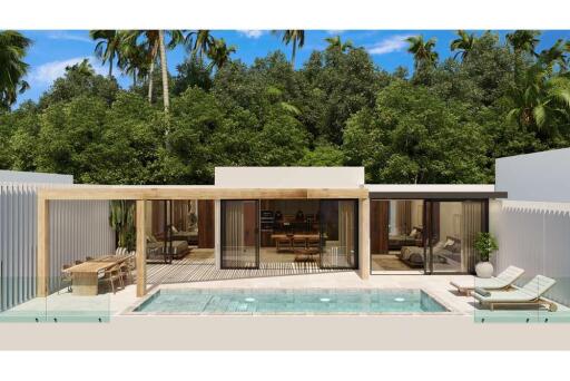 LAST PLOT available: amazing off-plan Sea View pool villas for Sale in Chaweng Noi, Koh Samui