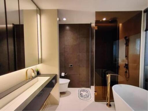 1 Bedroom 1 Bathroom Size 58sqm The Estelle Phrom Phong for Rent 75,000THB