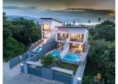 Stunning 4-bedroom sea view villa available to rent