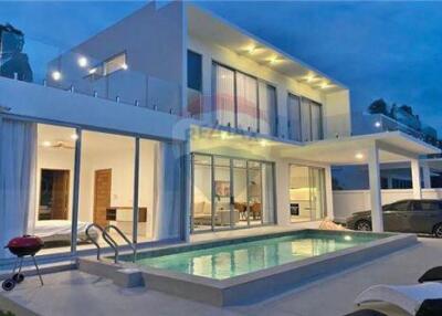 Modern 3-bedroom Pool Villa walkable to the beach - 920121001-1504