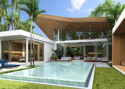 Tropical Luxury Pool Villas in Pasak