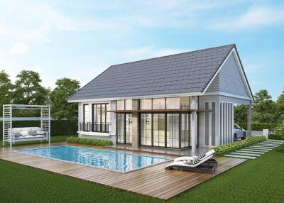 New Pool Villa Project in Chalong