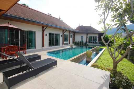 Modern Oriental-Style Pool Villa in NaiHarn