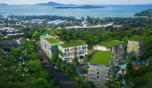 1 Bedroom unit in the large development in Rawai