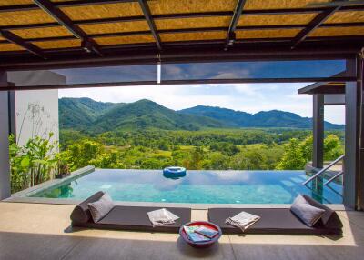 4-Bedroom pool villa with mountain view