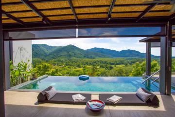 4-Bedroom pool villa with mountain view