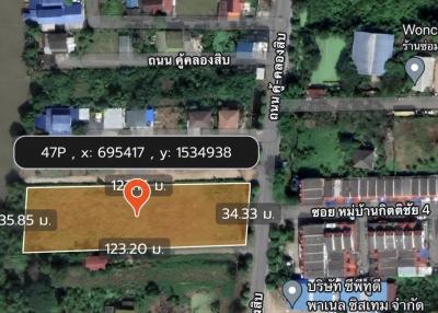 3,200 Sqm. Land listed for ฿ 20,000,000.