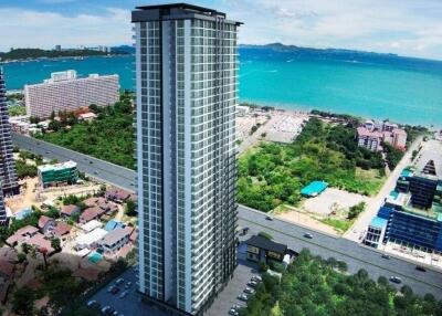 1 bedroom condo with city and sea view in Jomtien