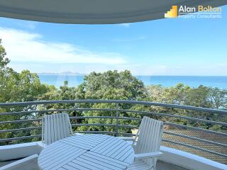 Front Facing Ocean View 3 Bed 4 Bath Condo in Pratumnak