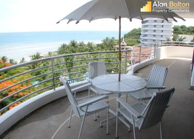 Large Ocean View 3 Bed 4 Bath Condo in Pratumnak CS6632