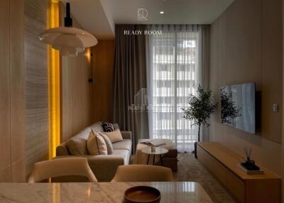 For Rent Spacious 54sqm 1 Bed Condo Muniq Lang Suan 4 minute drive from BTS Phloen Chit