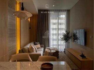 For Rent Spacious 54sqm 1 Bed Condo Muniq Lang Suan 4 minute drive from BTS Phloen Chit