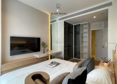 For Rent Spacious 54sqm 1 Bed Condo Muniq Lang Suan 4 minute drive from BTS Phloen Chit