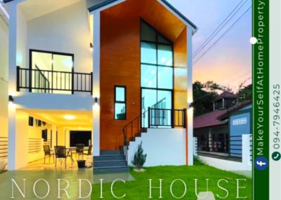 Elegantly Nordic style House in Muangmai Phuket